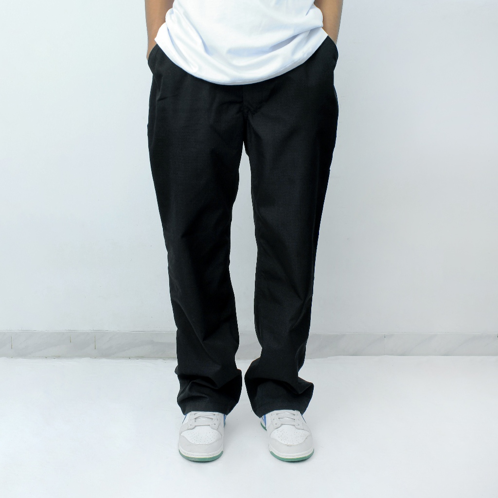 Angelic Holynpure - Celana Carpenter Black - Slim Straigh Fit