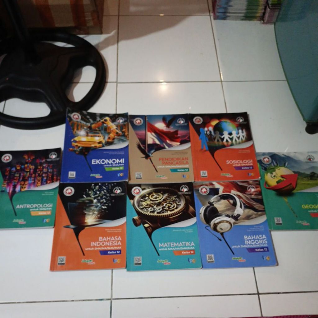 intan pariwara kurmer PR ekonomi/pancasila/sosiologi/geografi/bahasa inggris/matematika/bahasa indon