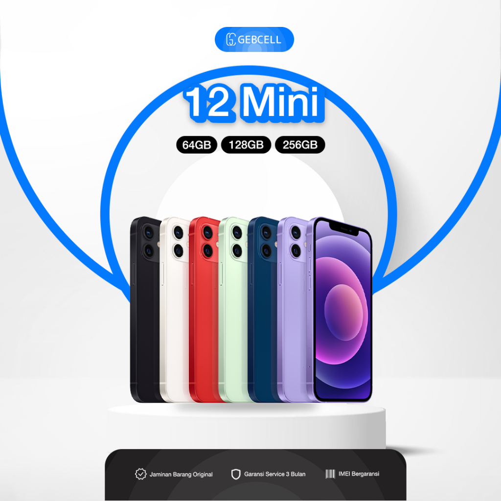 IP 12 MINI SECOND ORIGINAL 64GB 128GB 256GB NO MINUUS MULUSS