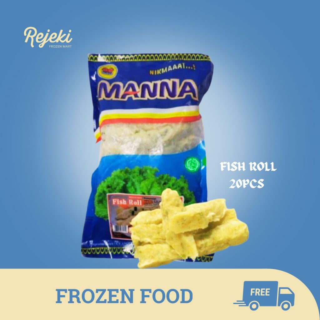 

Manna Fish Roll 500gr - Rejeki Frozen