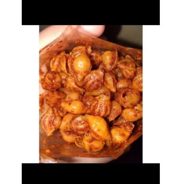 

Makaroni Kerang extra pedas daun jeruk