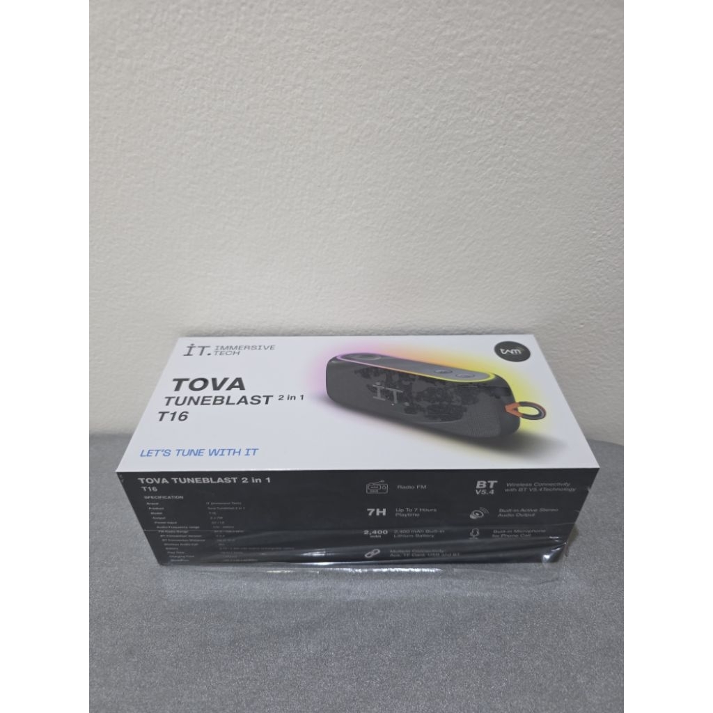 Speaker IT Tova Tuneblast 2 in 1 T16