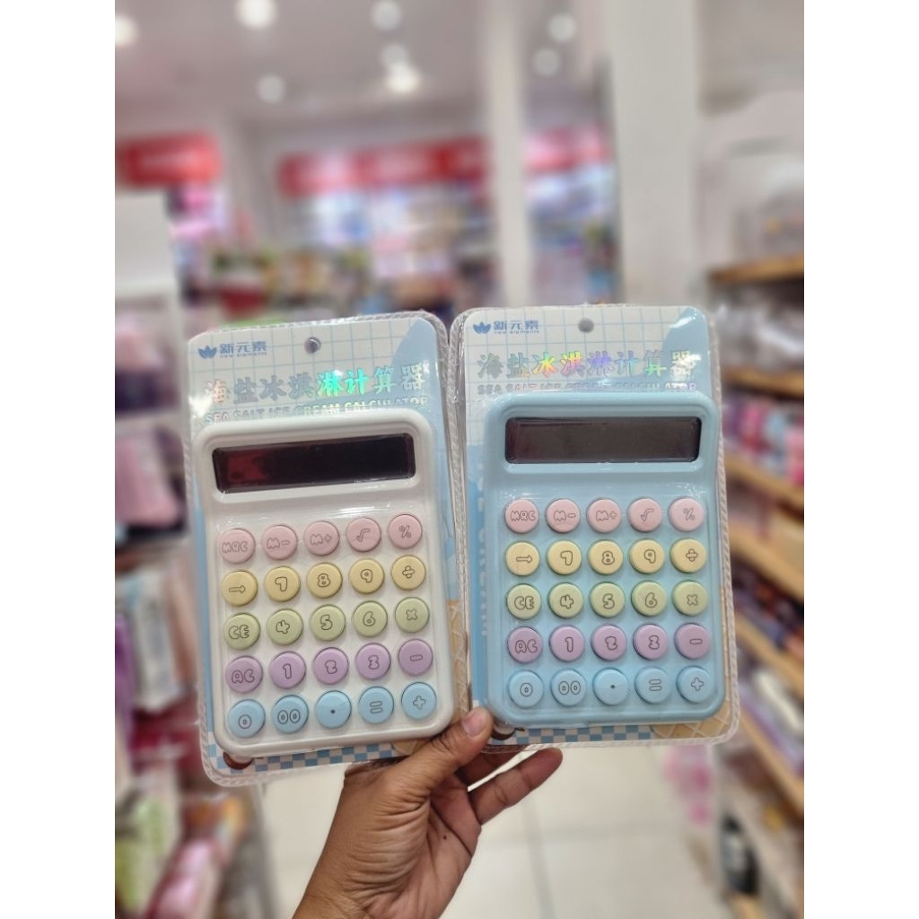 

Calculator Series Ice Cream/Kalkulator Berbentuk Ice Cream Yang Lucu