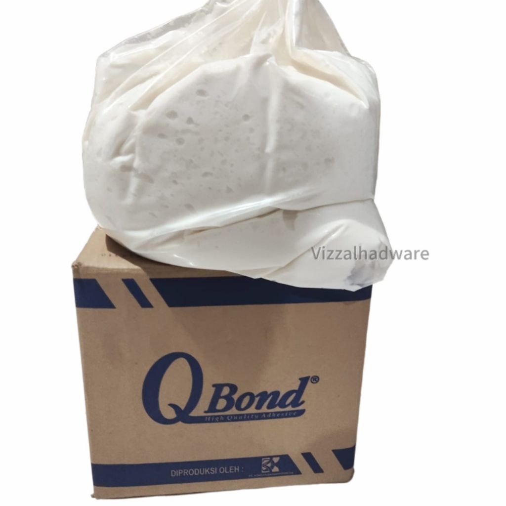 

Lem Putih Q-Bond Berat 5 kg /Lem Serbaguna/Lem Kayu dan Kertas