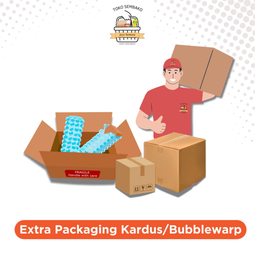 

Extra Packing Kardus/Bubble Wrap