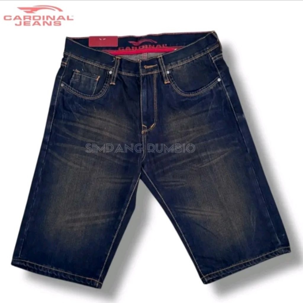 Celana Jeans Original Cardinal Pendek Pria Dewasa/Jeans Cardinal Original