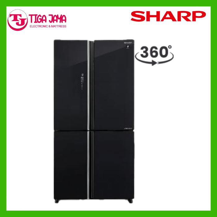 SHARP SJ IF91PG GB KULKAS MULTIDOOR 639 LITER J-TECH INVERTER SHARP SJIF91PGGB SJ-IF91PG-GB