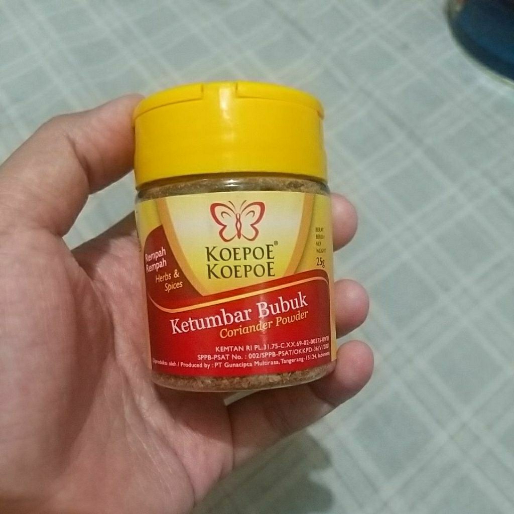 

koepoe koepoe ketumbar bubuk 25gr