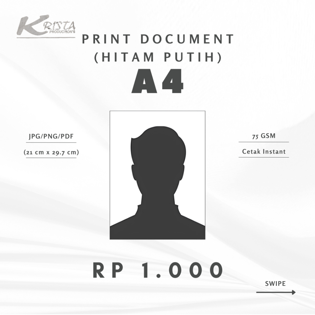 

Jasa Print Dokumen A4 F4 Hitam Putih Warna Cetak PDF Word Print File Sekolah Kantor Lamaran Murah