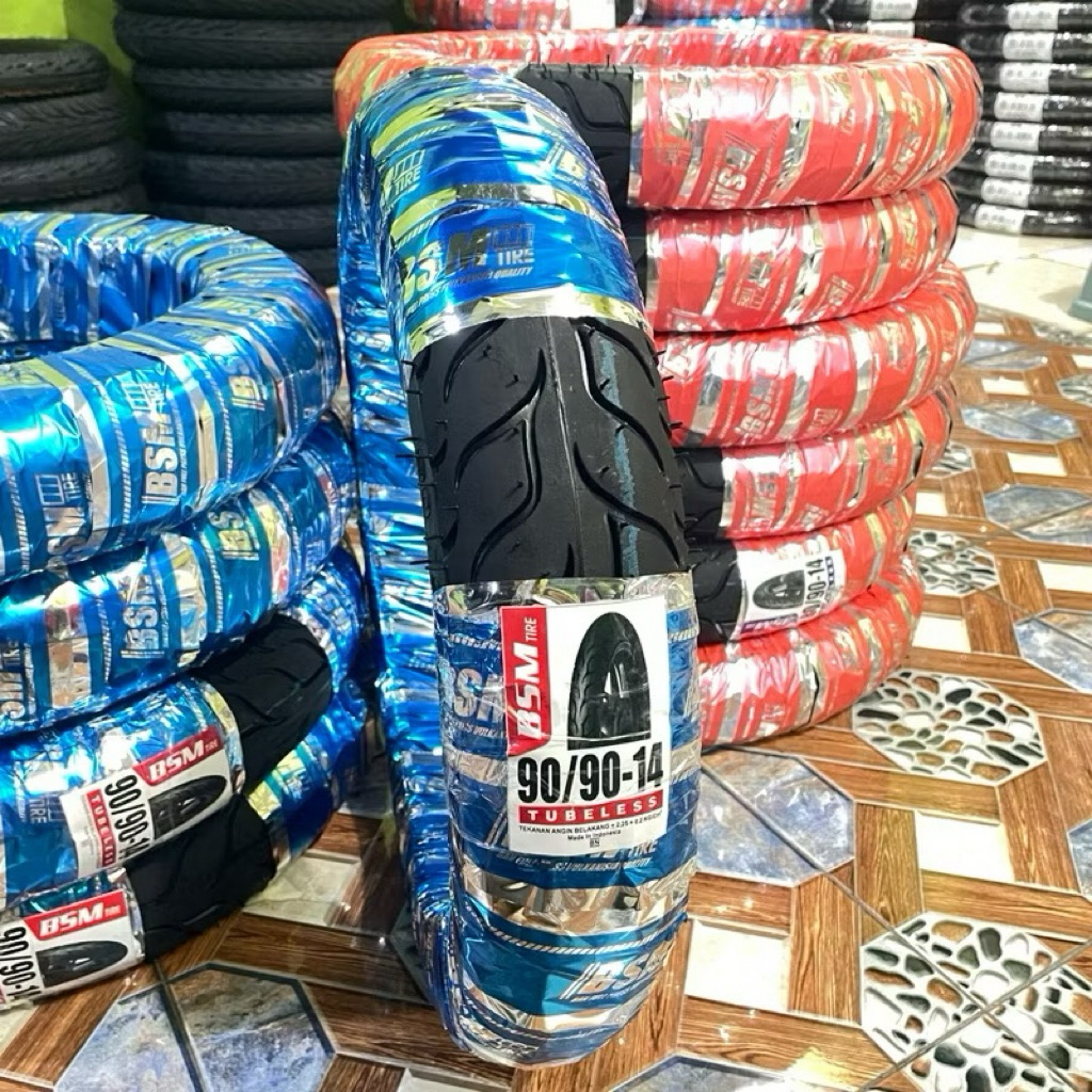 Ban Motor Matic Tubless dan Non Tubless Beat Vario Mio Spacy Ukuran ( 80/90 & 90/90 ) Ring 14