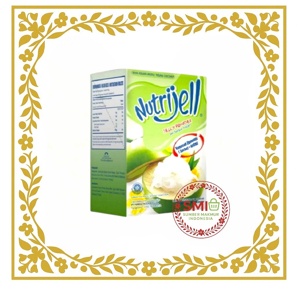 

Nutrijell Jelly Kelapa Muda - Box isi 12 Pcs