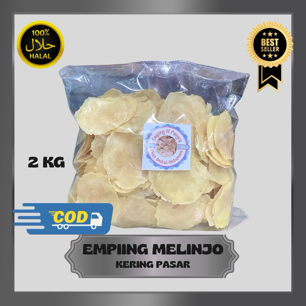 

Emping mlinjo kemasan 2 kg kering pasar