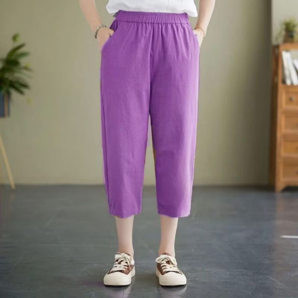 Celana pendek 7/8_celana santai 7/8