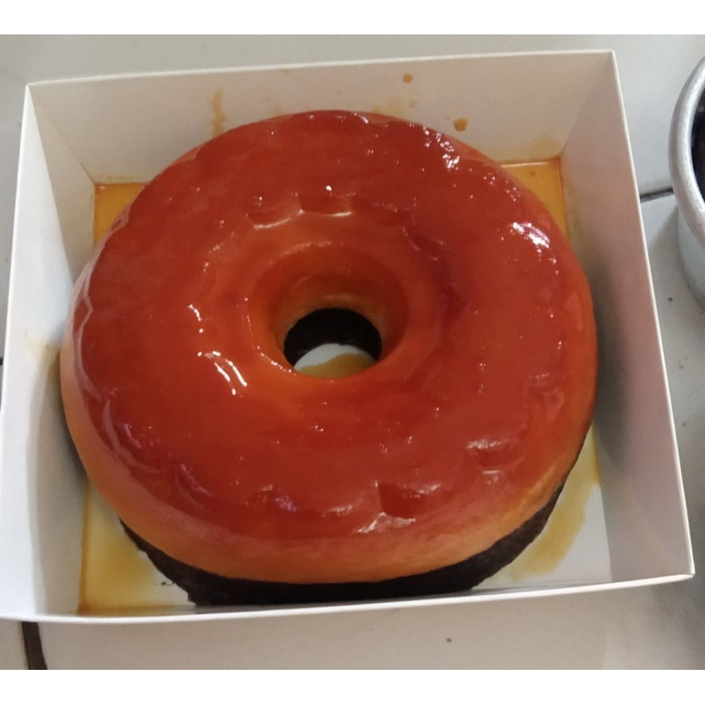 

Bolu ketan hitam chese caramel