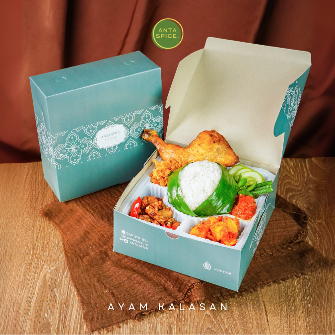 

Nasi Ayam Kalasan | Nasi Box Cantik Ekonomis Anta Spice