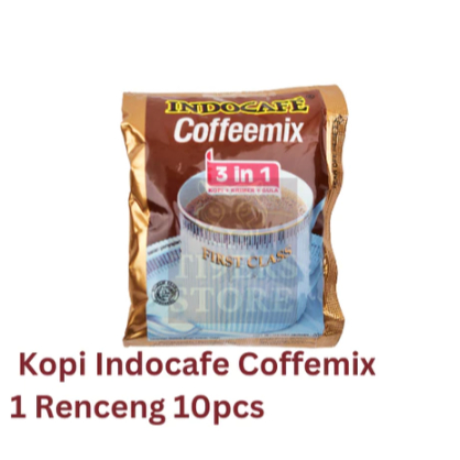 

[INDOCAFE COFFEMIX 1 RENCENG] INDOCAFE COFFEMIX 20gr x 10 Pcs - Kopi 3in1 Instant