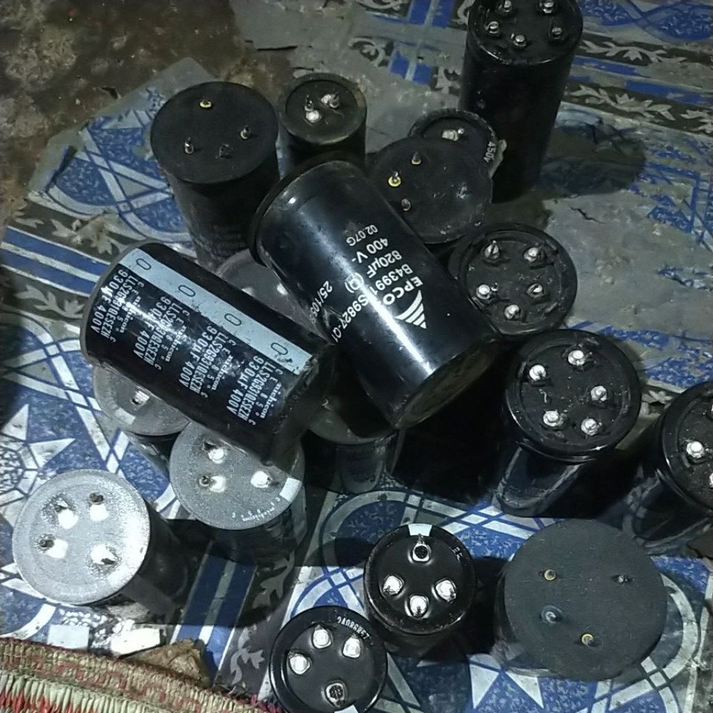 elko 400v 560uf 820uf 930uf pin 4 cabutan