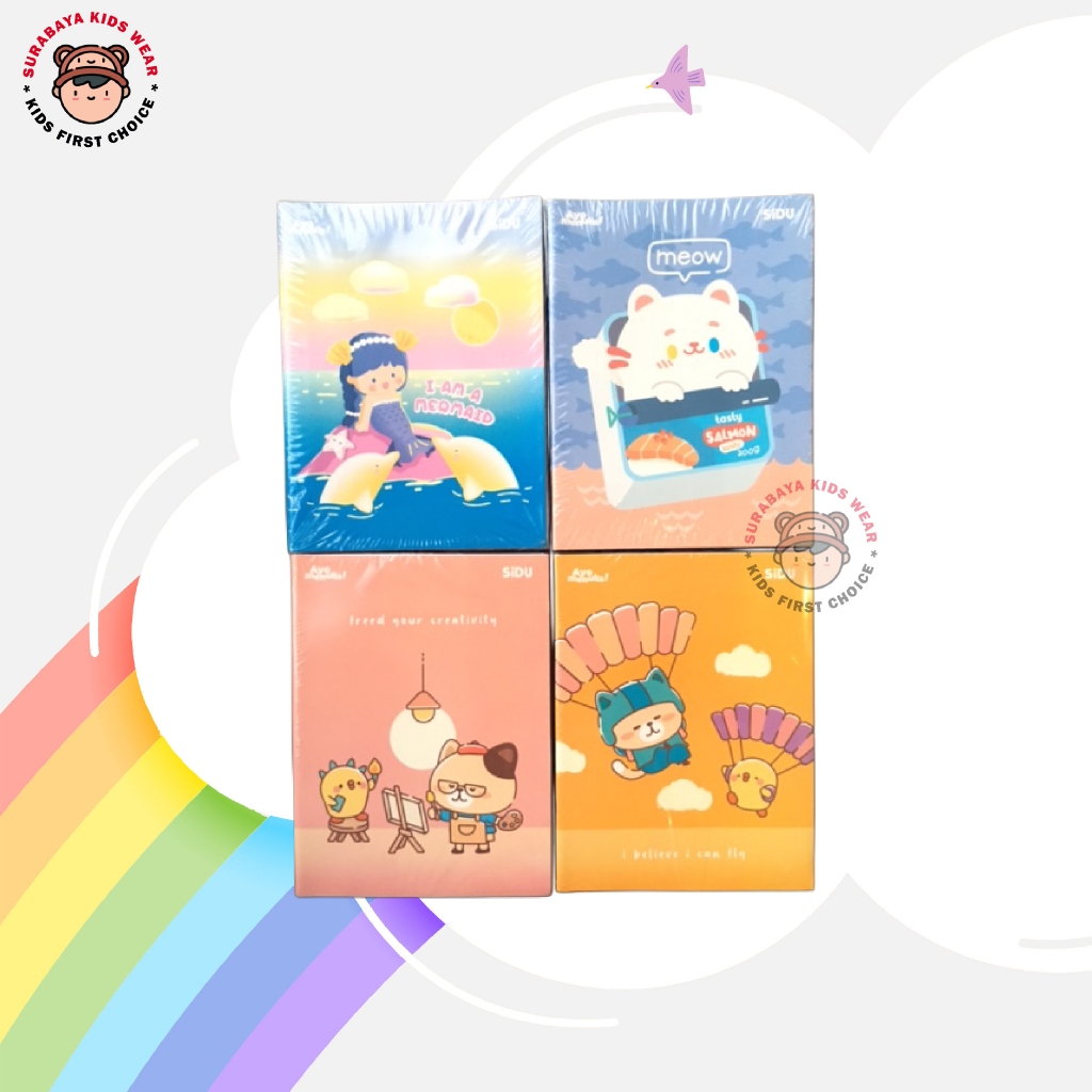 

[BACK TO SCHOOL] Buku Tulis Sekolah Sidu 58 Lembar Cover Motif Anak Perlengkapan Sekolah ( 1 Pack = 10 pcs )