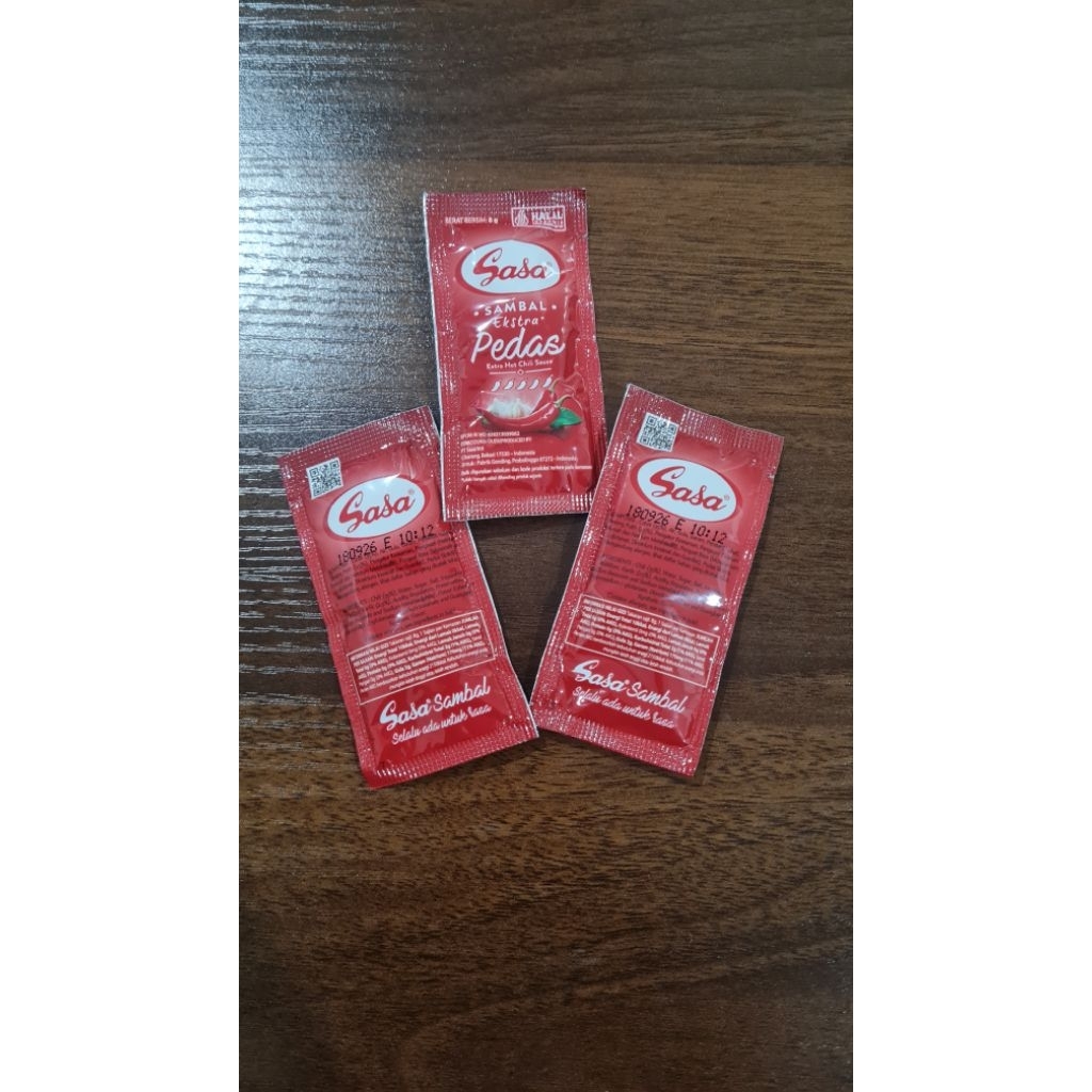 

Sambal Sasa Extra Hot Sachet 8GR [1pcs]