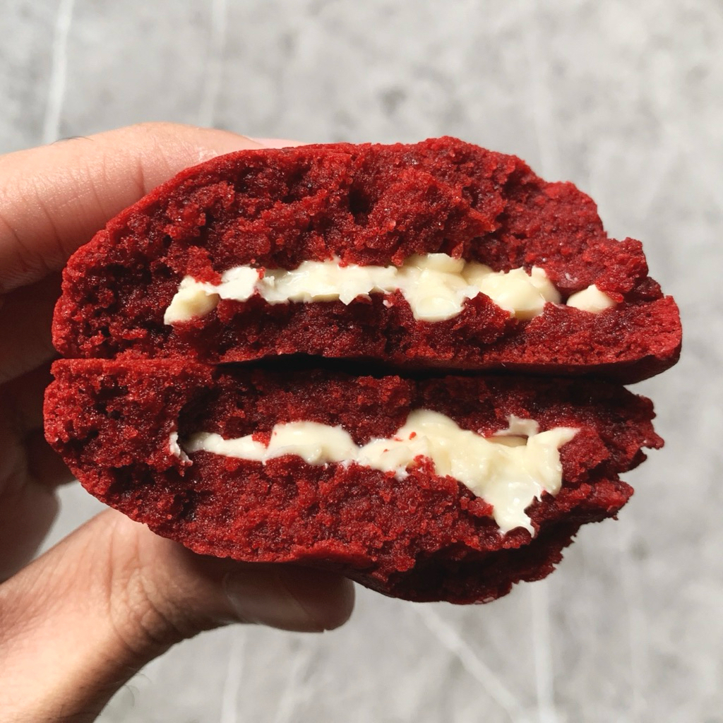 

Red Velvet Cookie + White Chocolate Chip - Scarlet