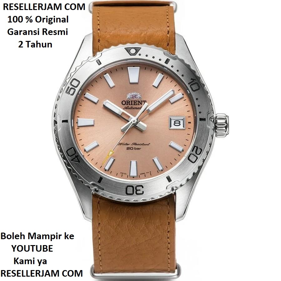 Jam Tangan Orient RA-AC0Q05P10B RA-AC0Q05P Mako 40 Automatic Original & Garansi