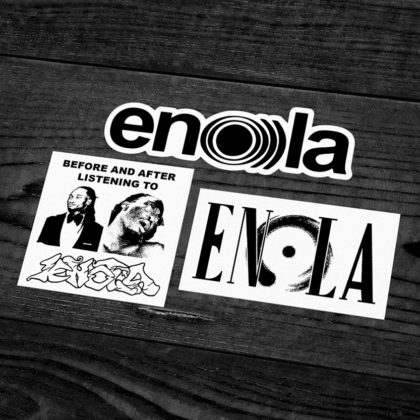 

ENOLA / SOUNDS OF ENOLA - Sticker Band ENOLA (BOOTLEG)