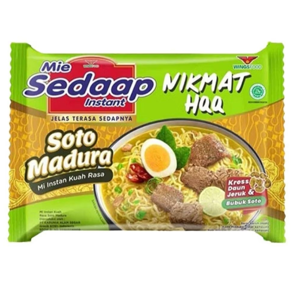 

Sedaap Mi Instan Soto Madura 70 g