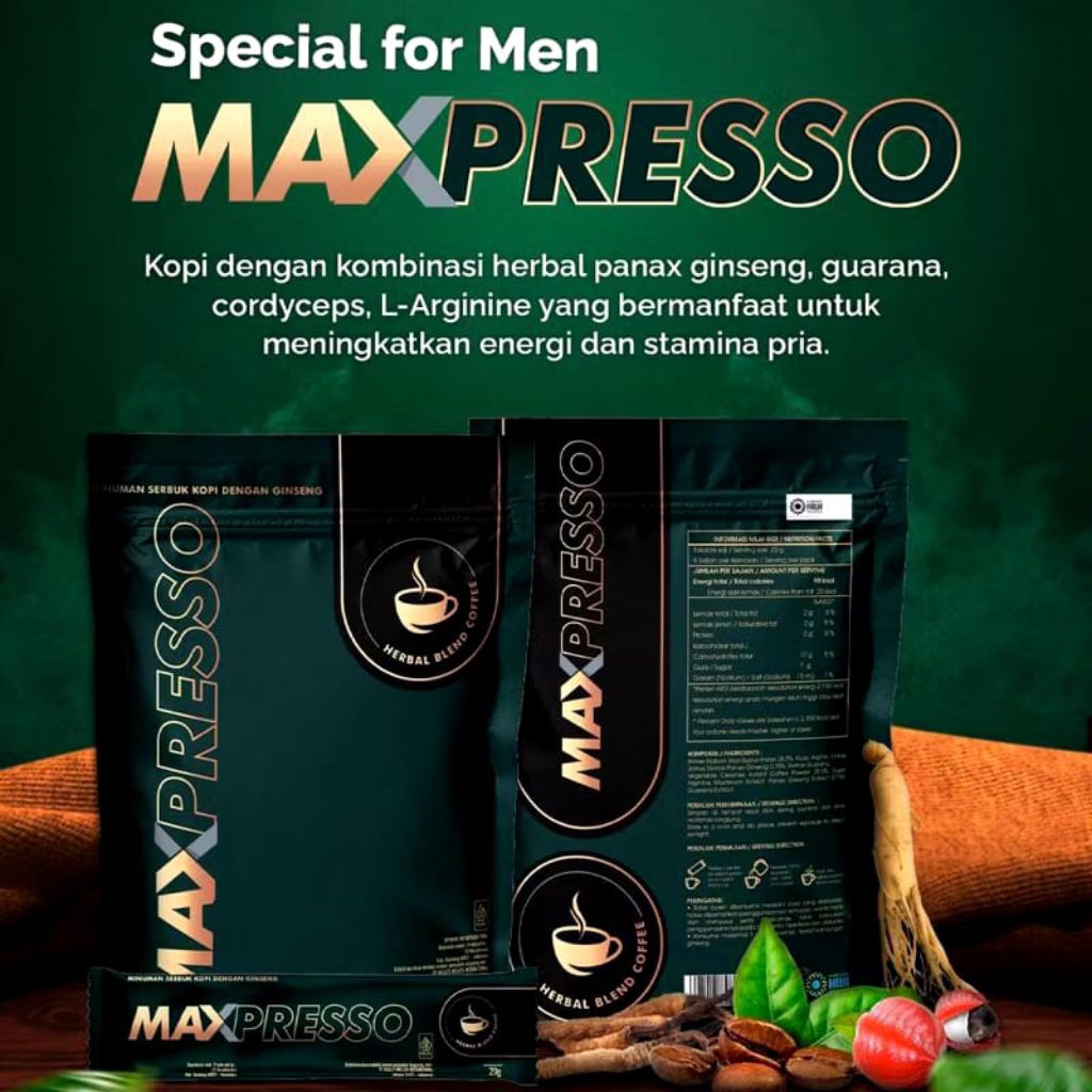 

MAXPRESSO KOPI HWI ASLI ORIGINAL 100%