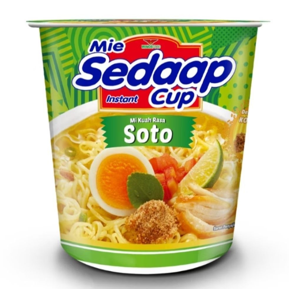 

Sedaap Mi Instan Cup Soto 81 g