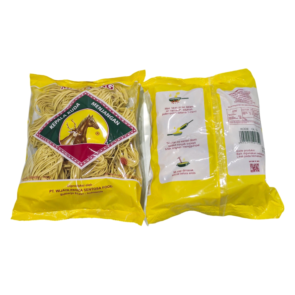 

MIE GULUNG CAP KUDA MENJANGAN ( GL - 12 ) - 400 gr - FREE KARDUS