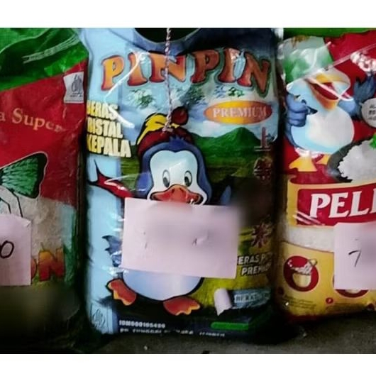 

BERAS PREMIUM 5kg PINPIN Alami Bersih Higienis