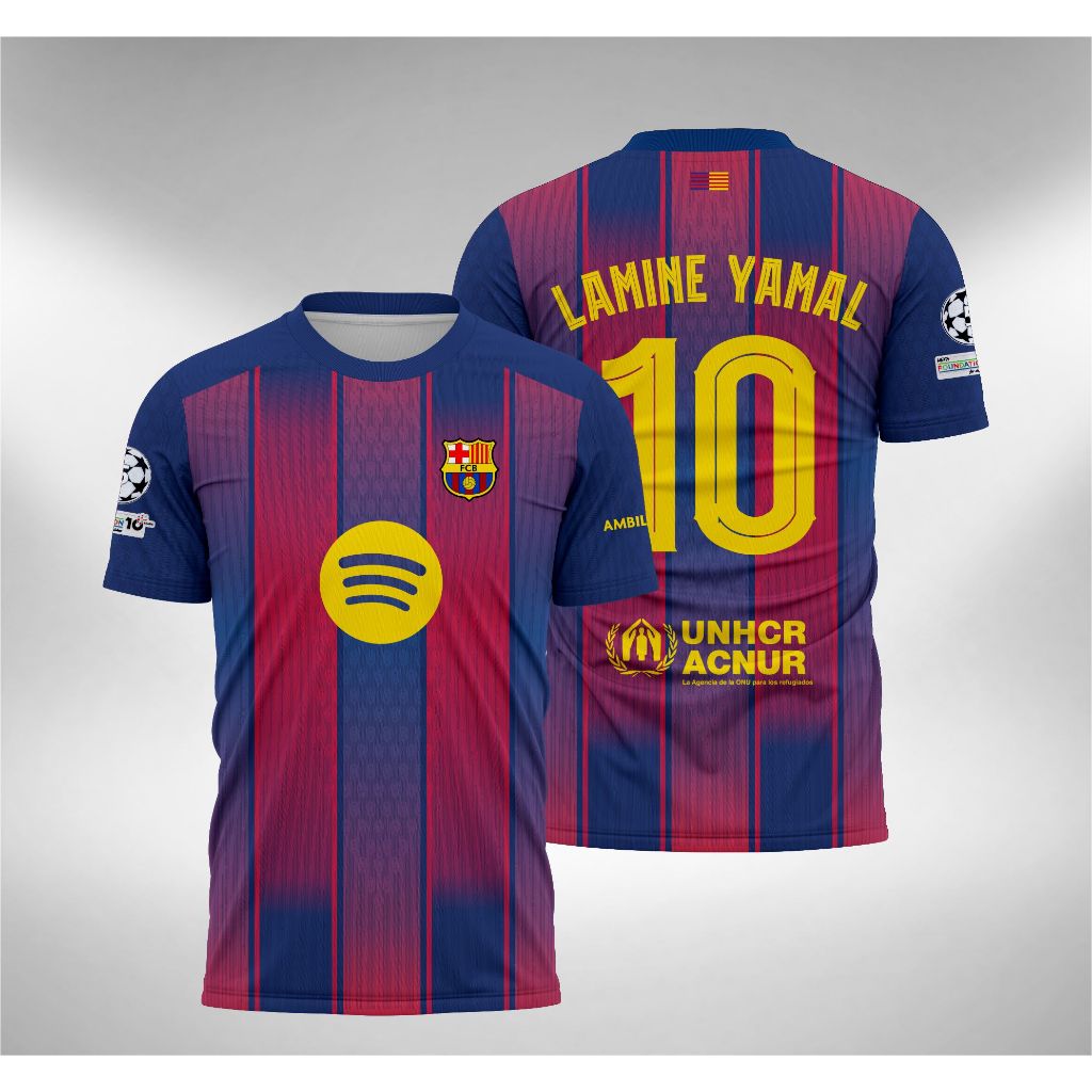 JERSEY Barcelona TERBARU Barca Home UCL 2025 2026