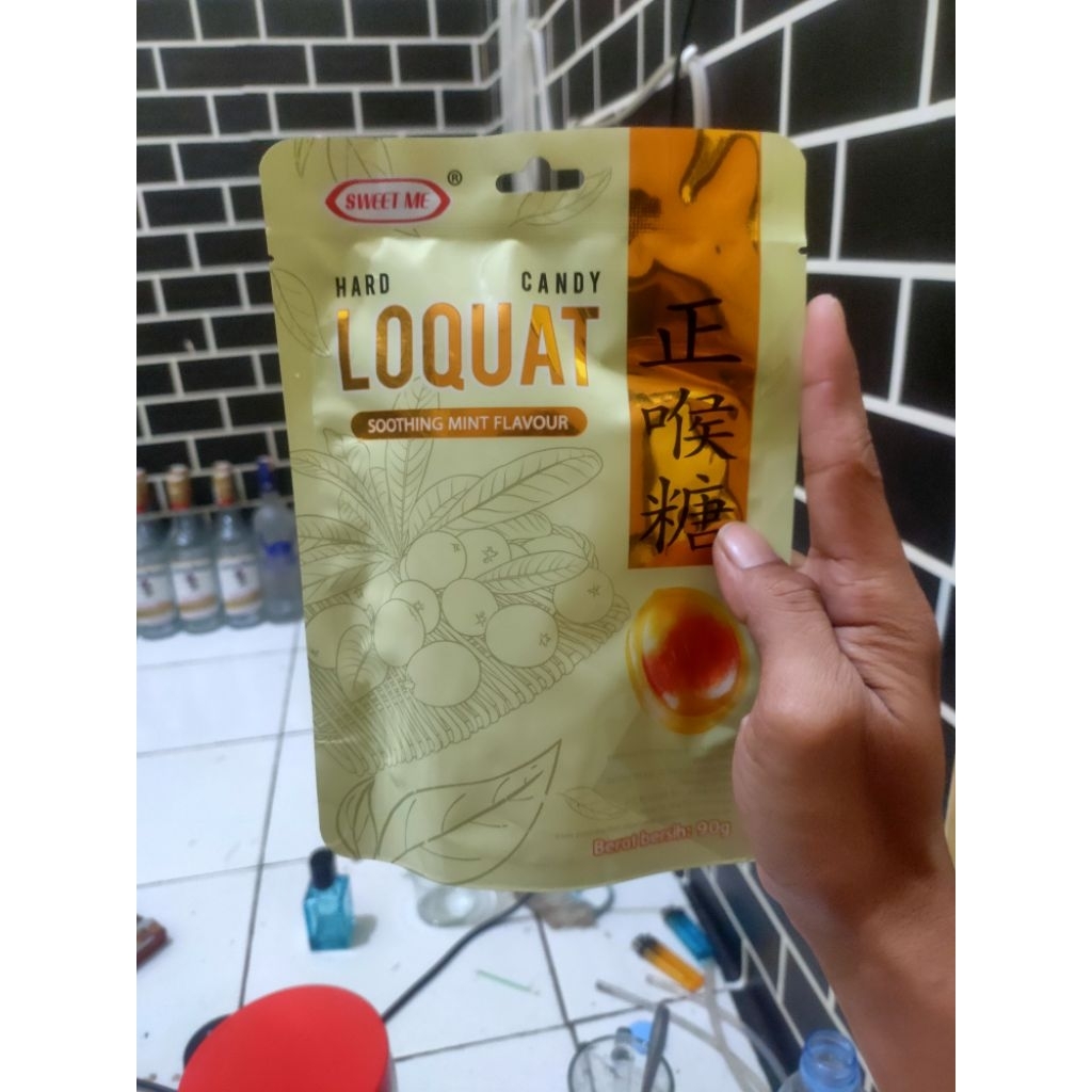 

Promo permen impor LOQUAT Southing Mint Flavor Mirip Antangin Enak Murah