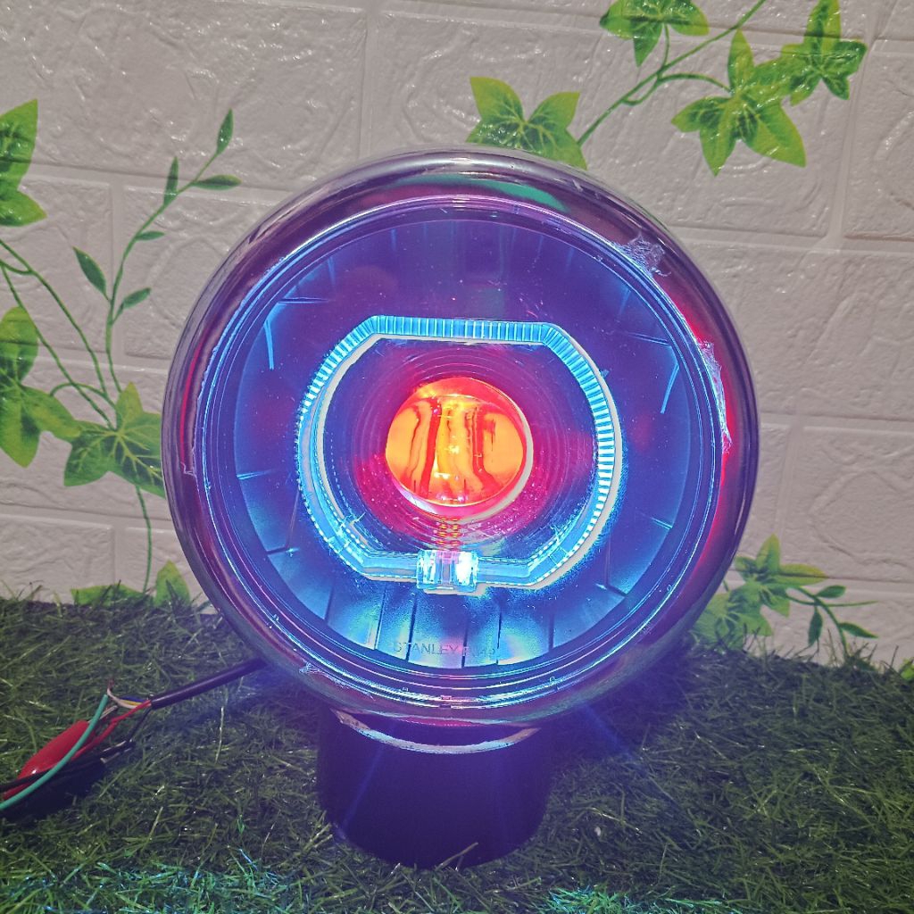 set lampu ninjaR/ss/vixion/tiger/gl pro/max/ mega pro custom biled 4,5 inc tinggl pasang