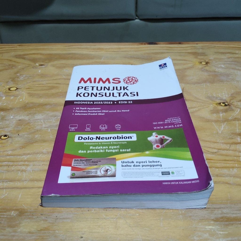 Buku MIMS Petunjuk Konsultasi Indonesia 2022/2023