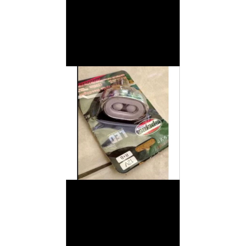 Lampu Dop Stop Rem Belakang LED Biru Merah motor Vario Beat Mio Satria