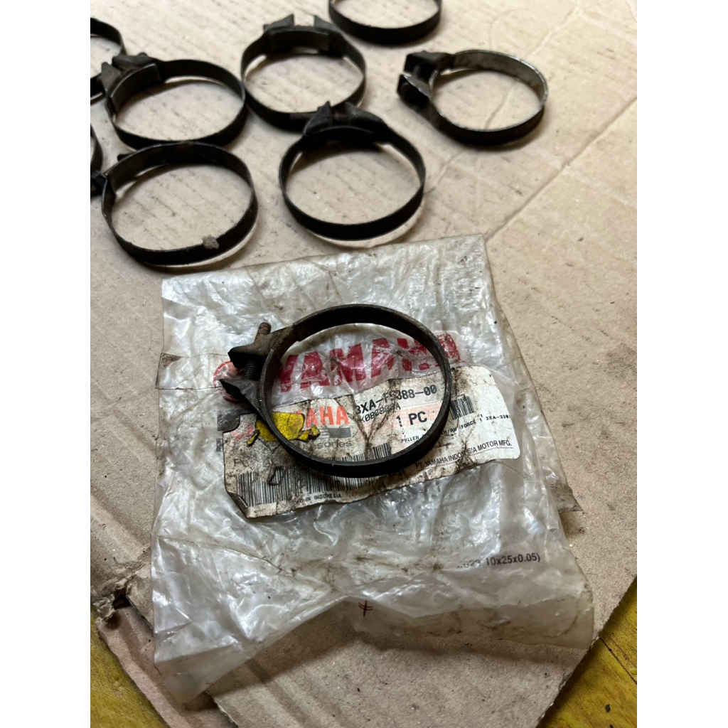 Klem Filter Karbu Karburator FIZ R FIZR RX KING F1 FORCE 1 ASLI ORIGINAL YAMAHA
