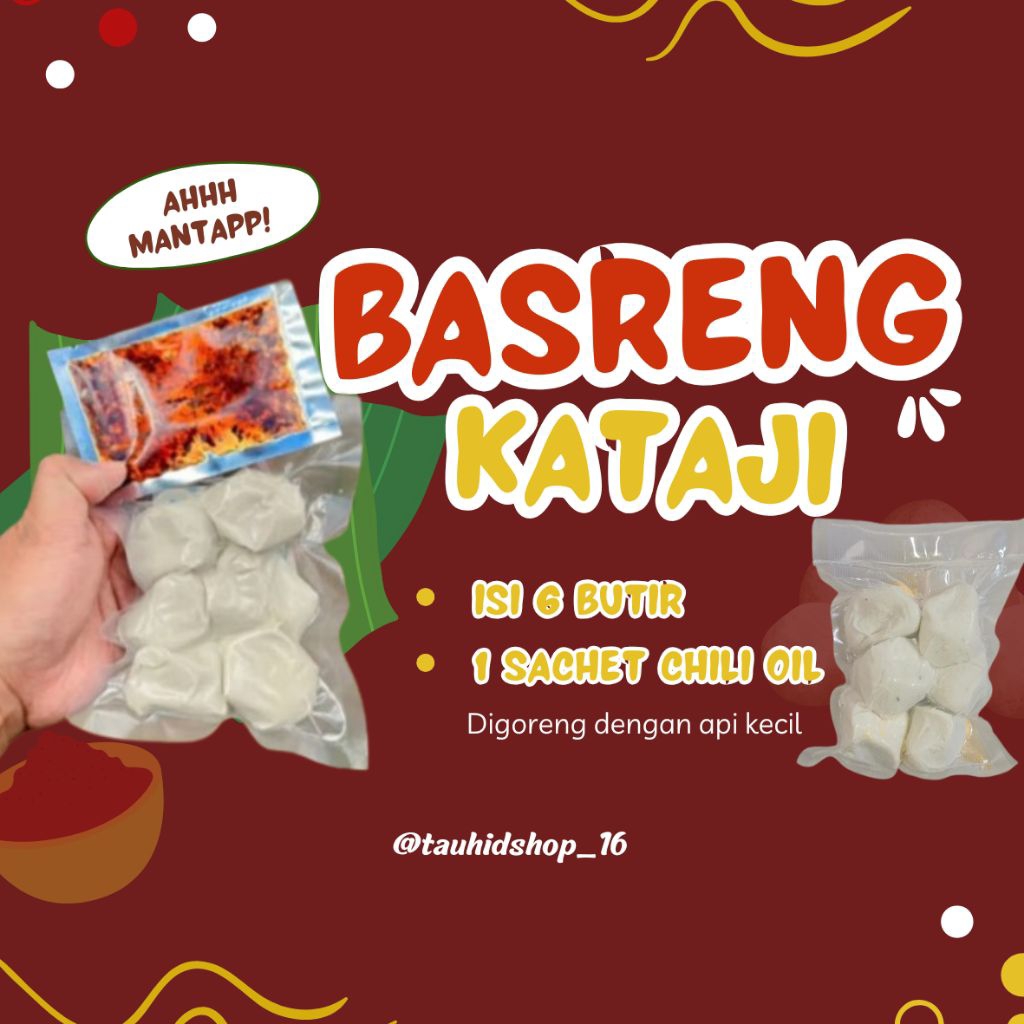 

Basreng KATAJI basreng mentah chili oil