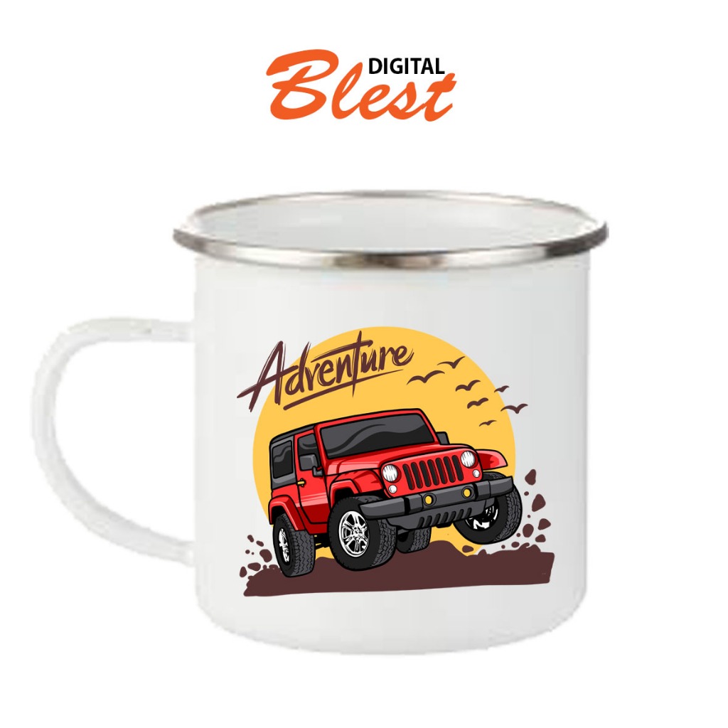 MUG ENAMEL CUSTOM - MUG ENAMEL PREMIUM