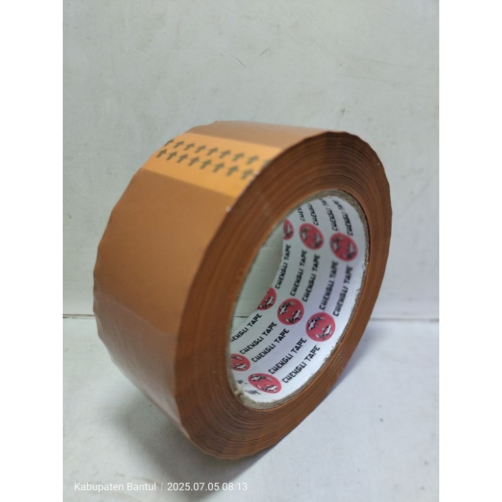 

lakban solasi paking 200 yard coklat