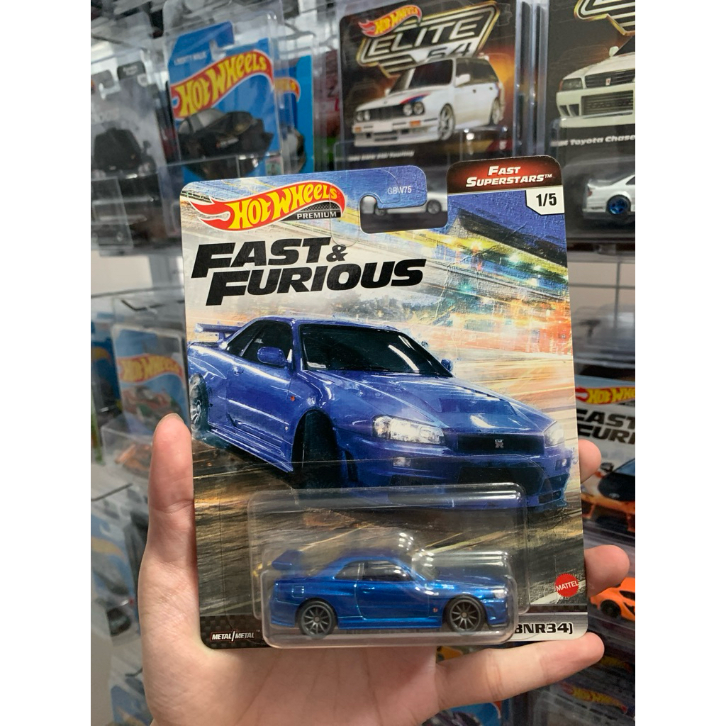 Hotwheels Nissan Skyline R34 (Fast Superstar)