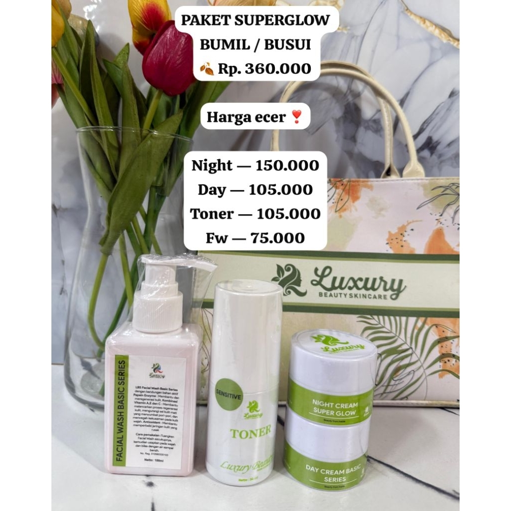 Luxury beauty skincare