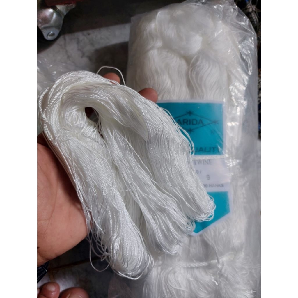 (1ikat) benang nylon ukuran D9 cap ARIDA