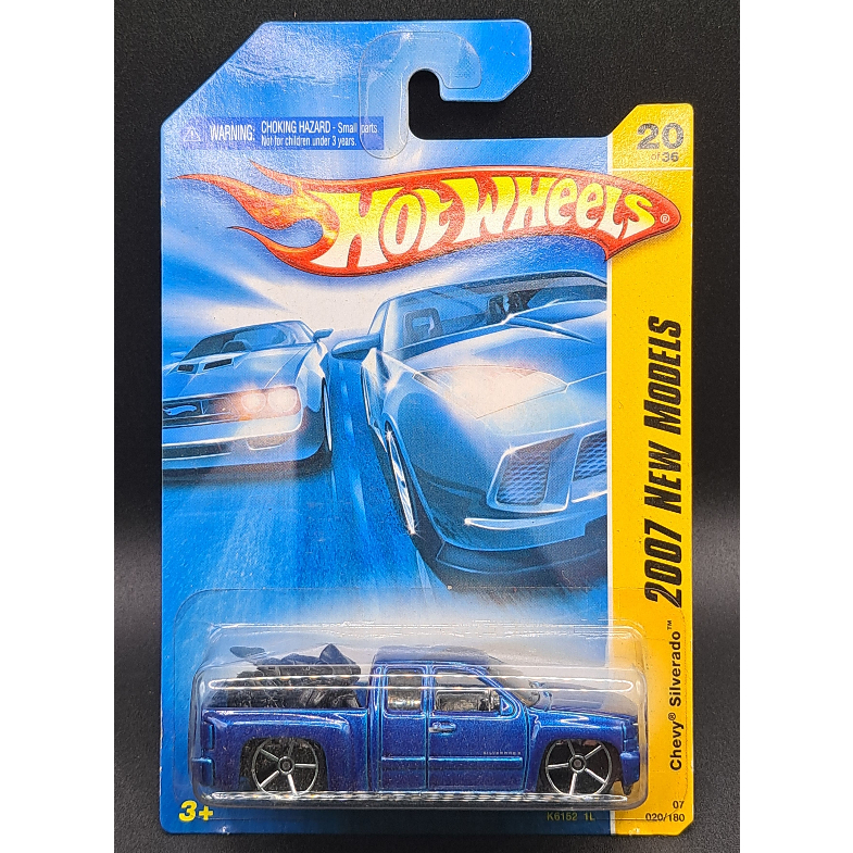 2007 Hot Wheels - '07 Chevy Silverado - Bubble -  Bubble tidak mulus