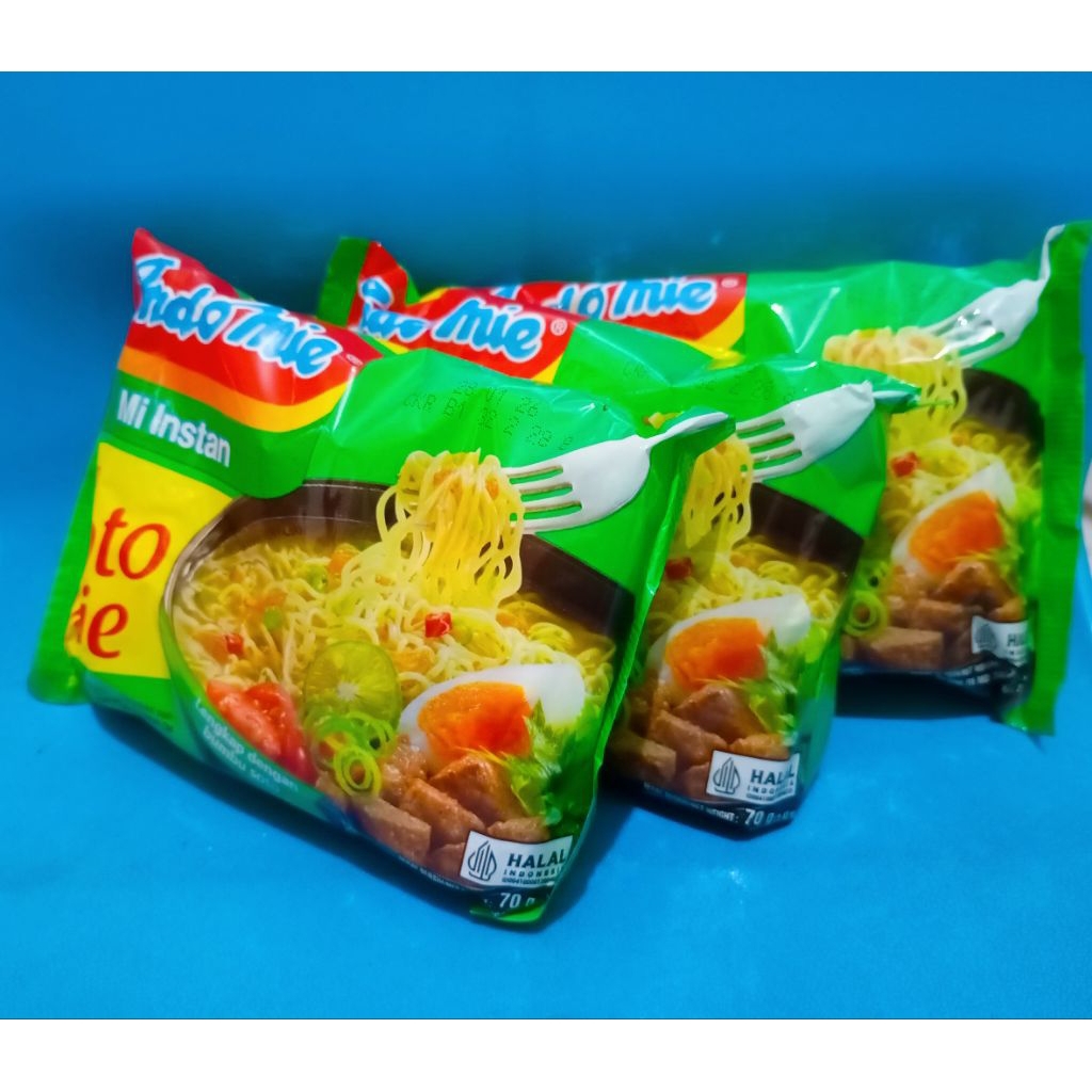 

Indomie rebus soto 70 g paket 3 piece