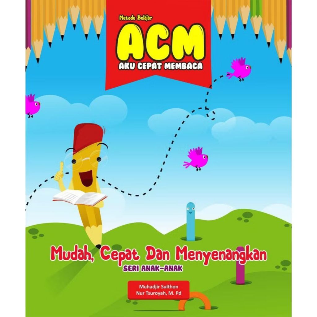 Buku Belajar Membaca Anak TK-PAUD-SD-MI Metode Aku Cepat Membaca (ACM)