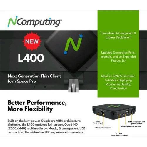 NCOMPUTING L400 Thin Client Virtualization Mini PC