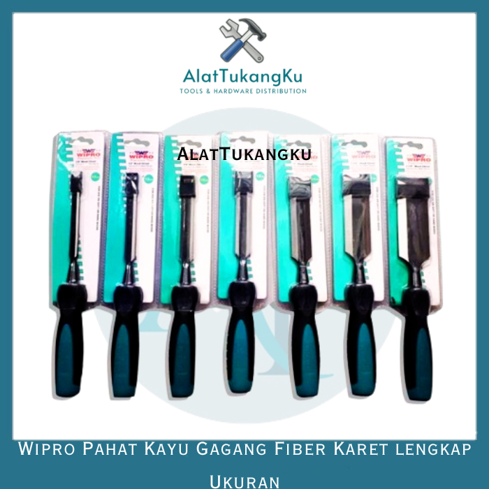 Wipro Pahat Kayu Gagang Karet Fiber High Quality / Pahat Tatah Kayu
