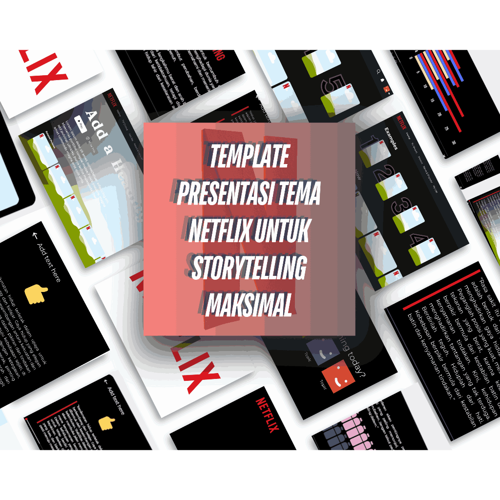 Template PPT Netflix | Desain Presentasi Siap Pakai