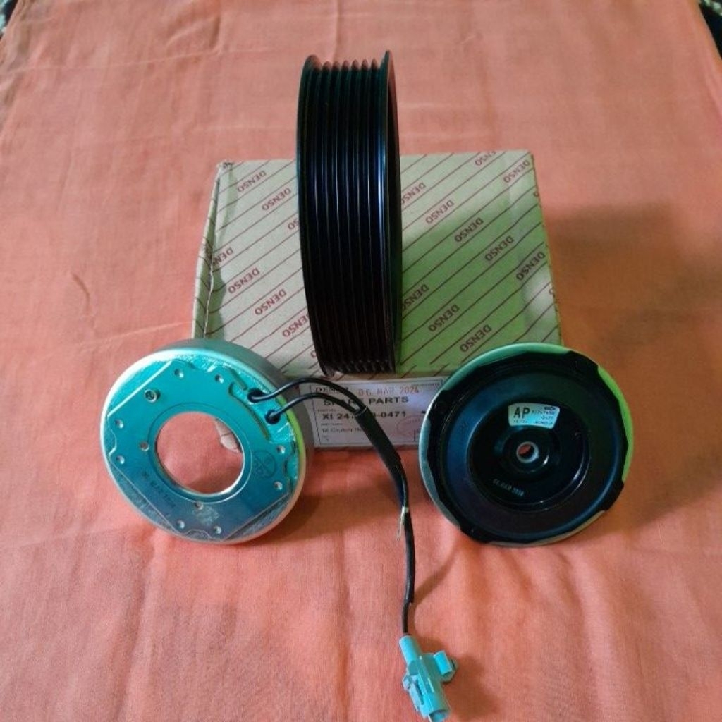 MAGNET CLUTCH MAKNIT KLAT PULLY KOMPRESOR AC MOBIL FORTUNER VRZ